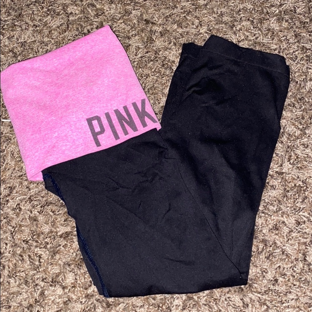 VS PINK cropped leggings